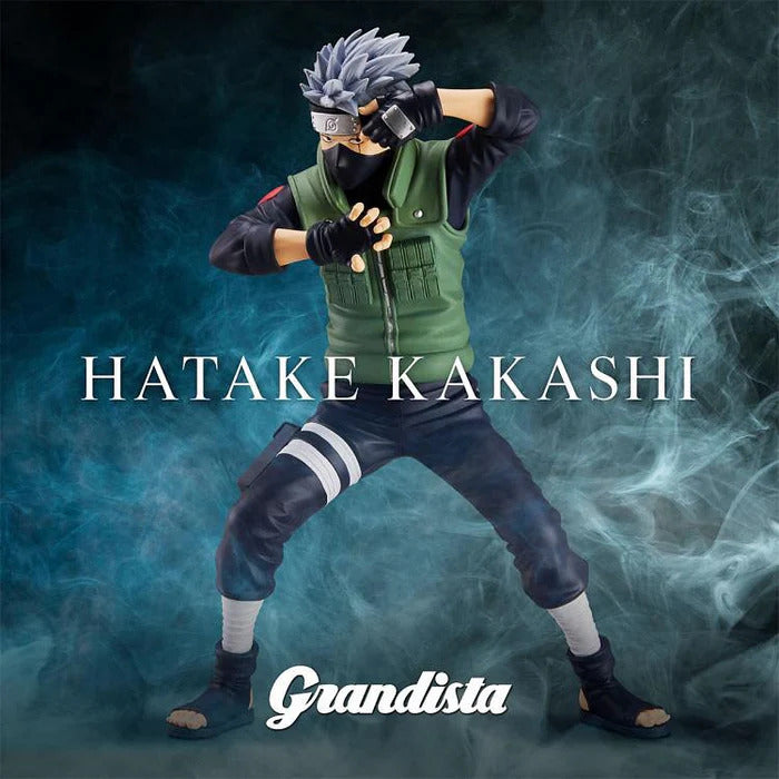 BANPRESTO GRANDISTA FIGURE HATAKE KAKASHI - NARUTO SHIPPUDEN BANPRESTO GRANDISTA FIGURE HATAKE KAKASHI - NARUTO SHIPPUDEN